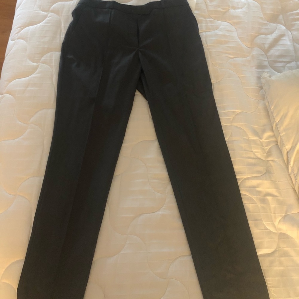 H&M Black Straight Leg Dress Pants